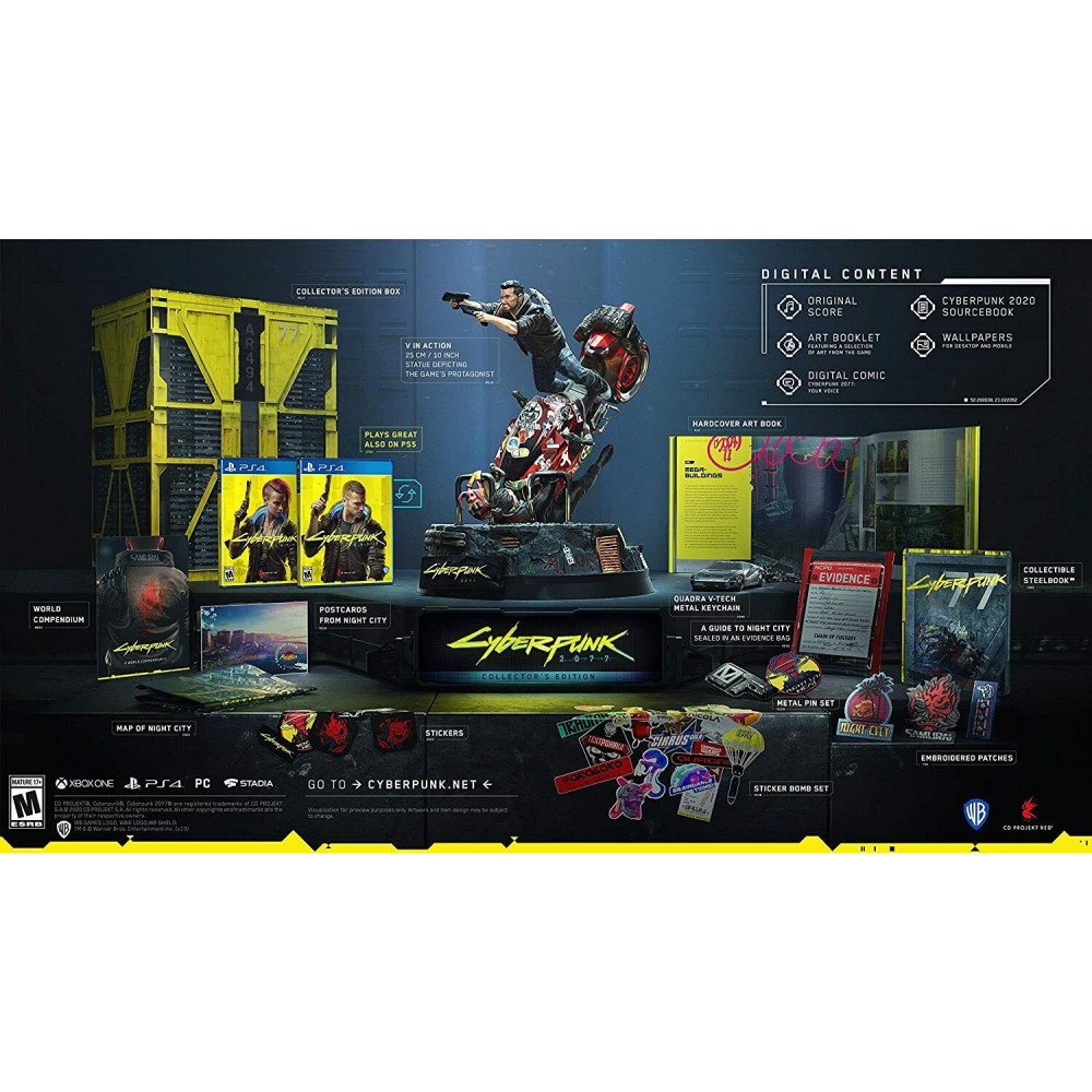 Cyberpunk 2077 Collector's Edition Русская Версия [PS4, русская версия]