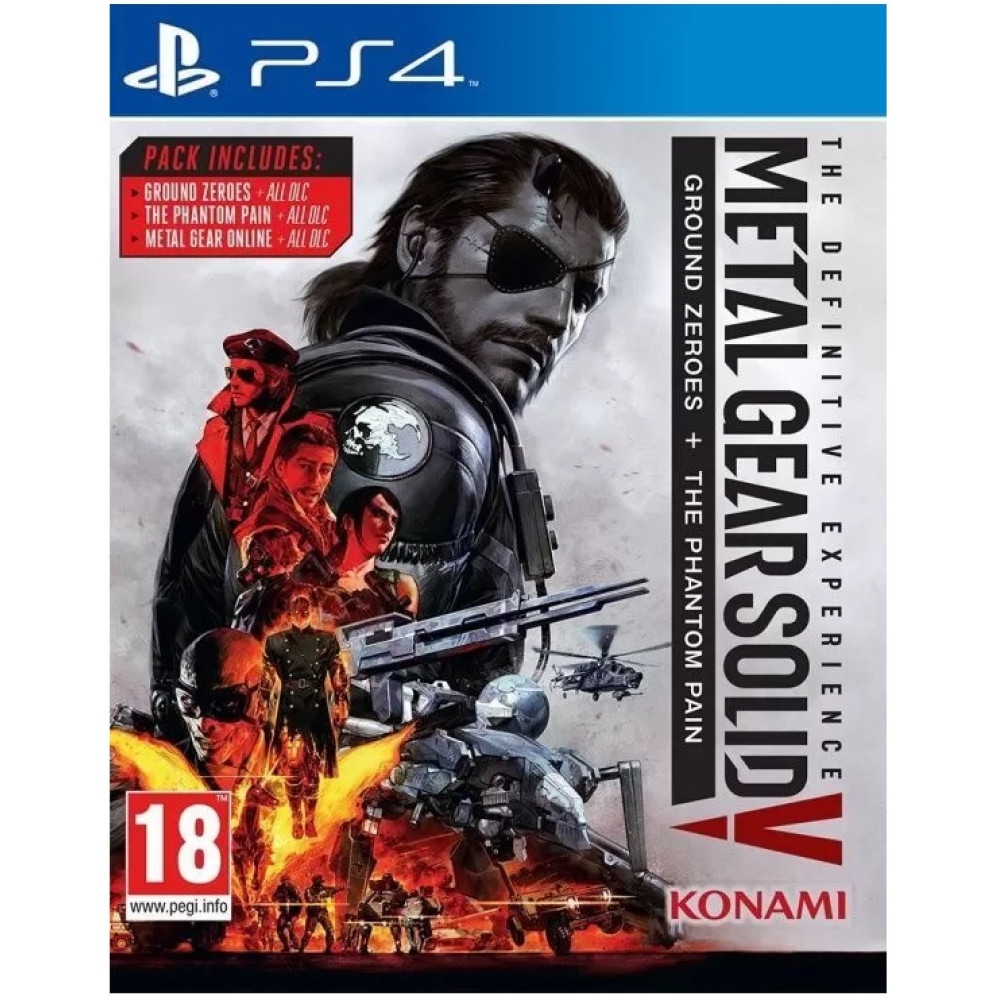 Metal Gear Solid V: Definitive Experience [PS4, русские субтитры] (Б/У)
