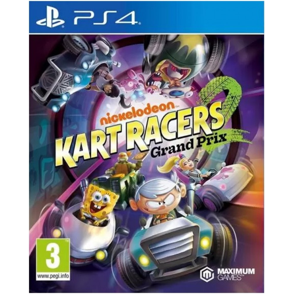 Nickelodeon Kart Racers 2: Grand Prix [PS4, английская версия] (Б/У)