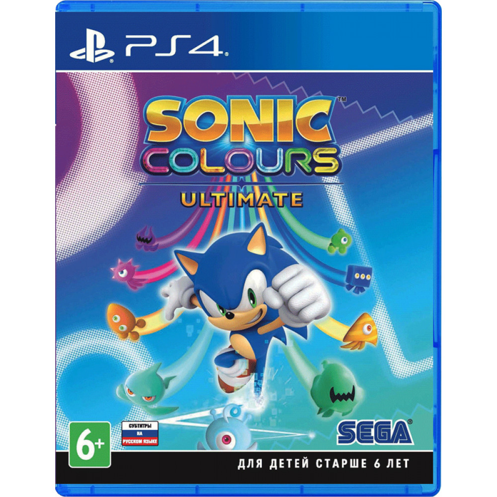 Sonic Colours: Ultimate [PS4, русские субтитры]