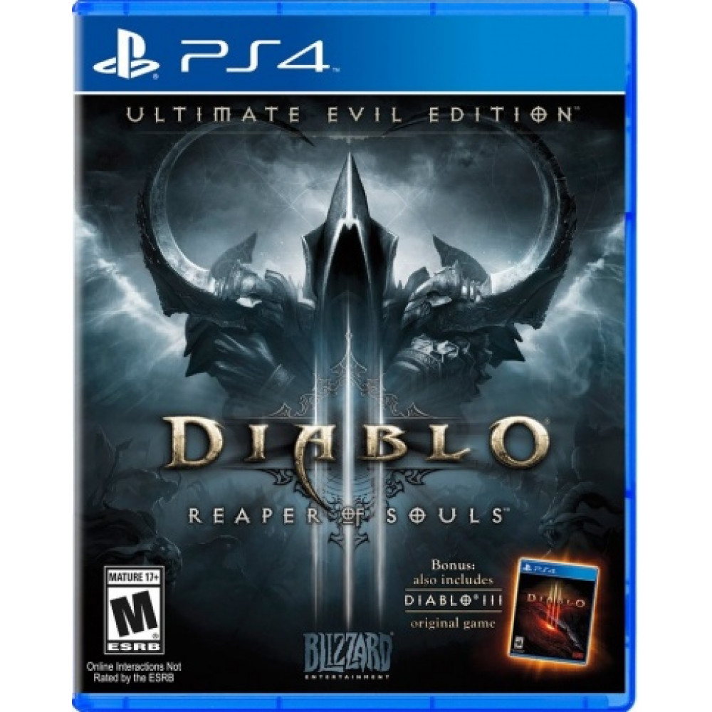 Diablo III: Reaper of Souls. Ultimate Evil Edition [PS4, английская версия] (Б/У)