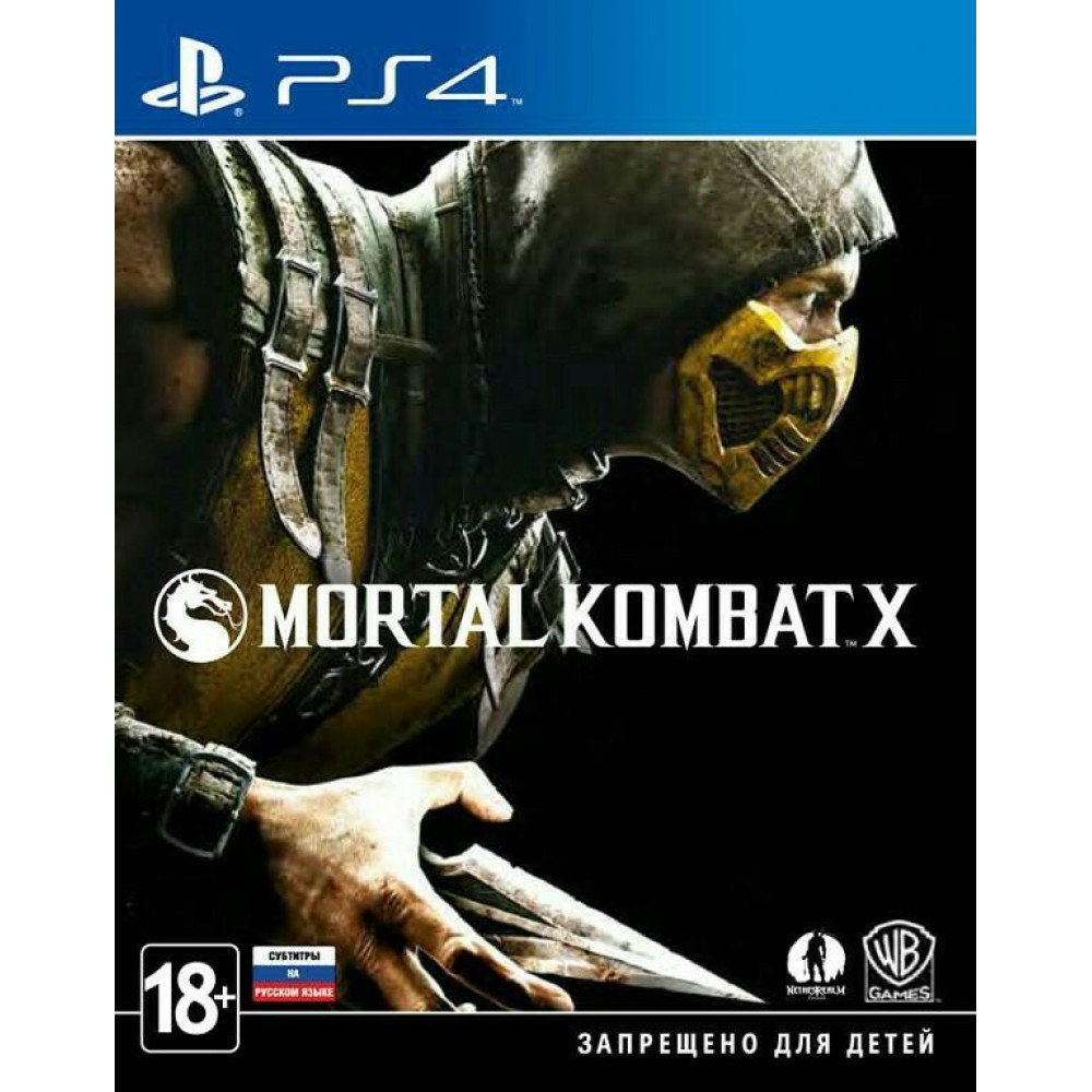 Mortal Kombat X [PS4, русские субтитры] (Б/У)