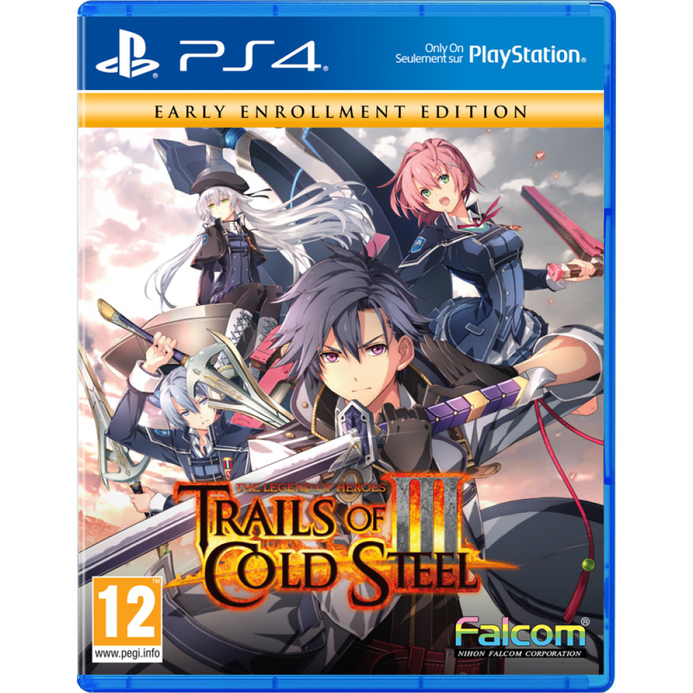 The Legend of Heroes: Trial of Cold Steel III - Early Enrollment Edition [PS4, английская версия]