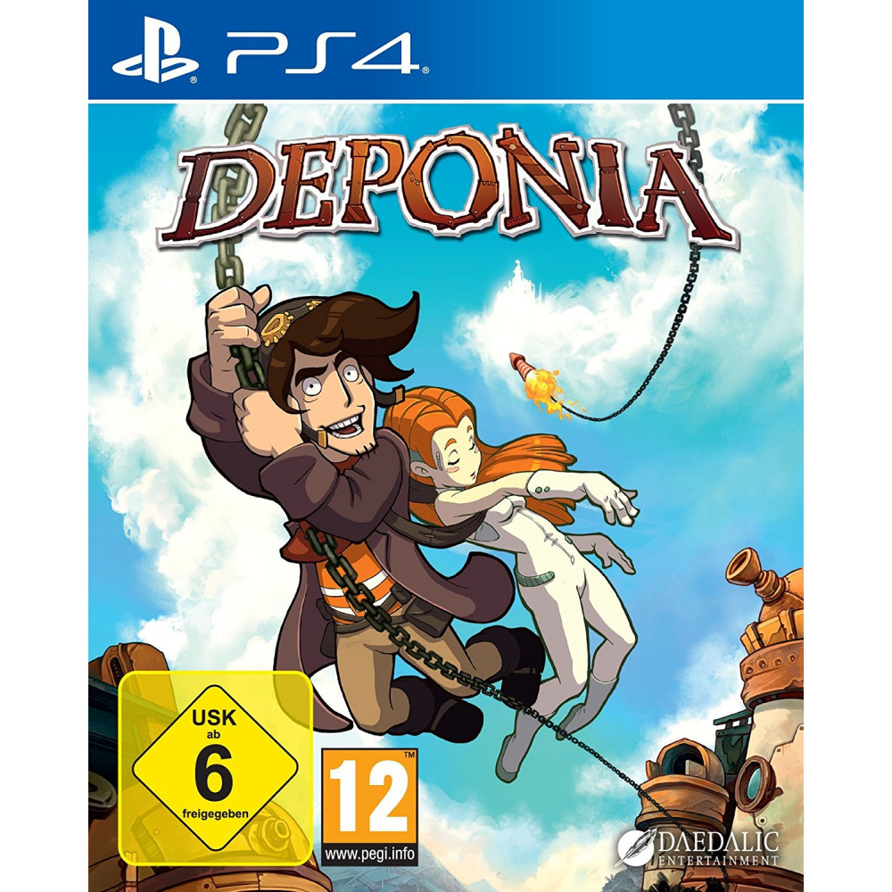 Deponia [PS4, английская версия]