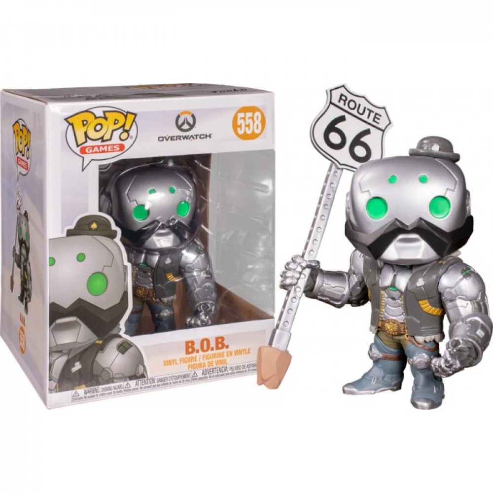 Фигурка Funko POP! Vinyl: Games: Overwatch: 6" B.O.B. (MT) (Exc) 45339