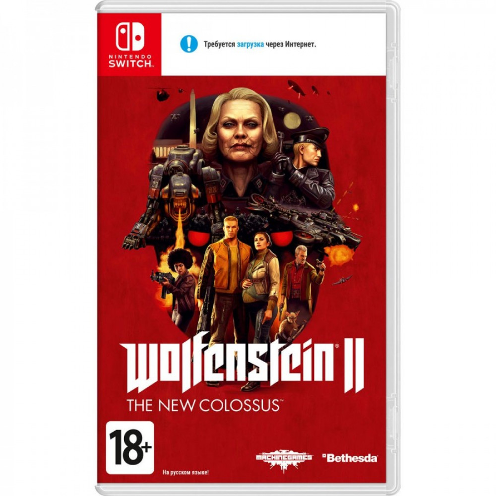 Wolfenstein II: The New Colossus [Nintendo Switch, русская версия]