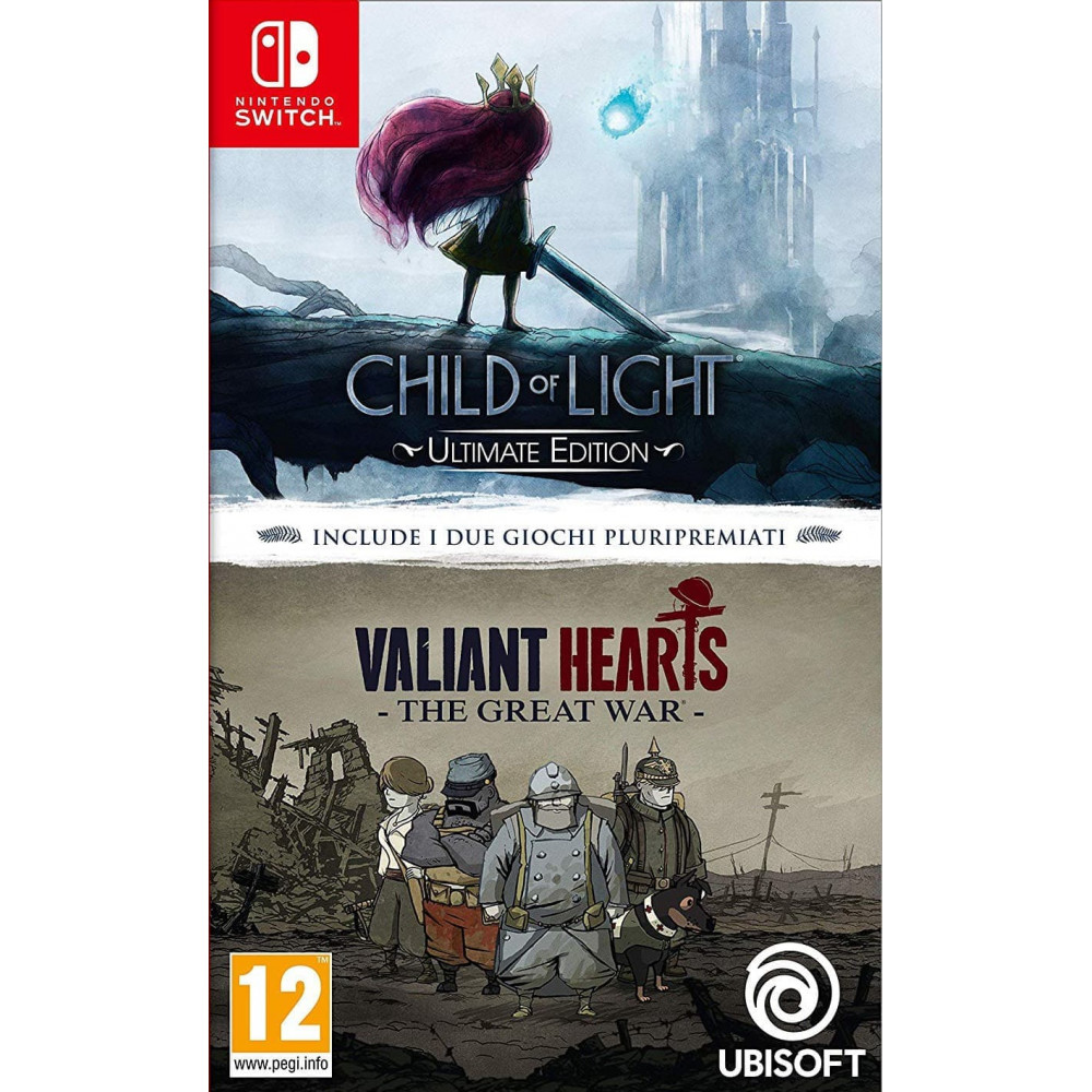 Child of Light Ultimate Edition + Valiant Hearts: The Great War [Nintendo Switch, русская версия]