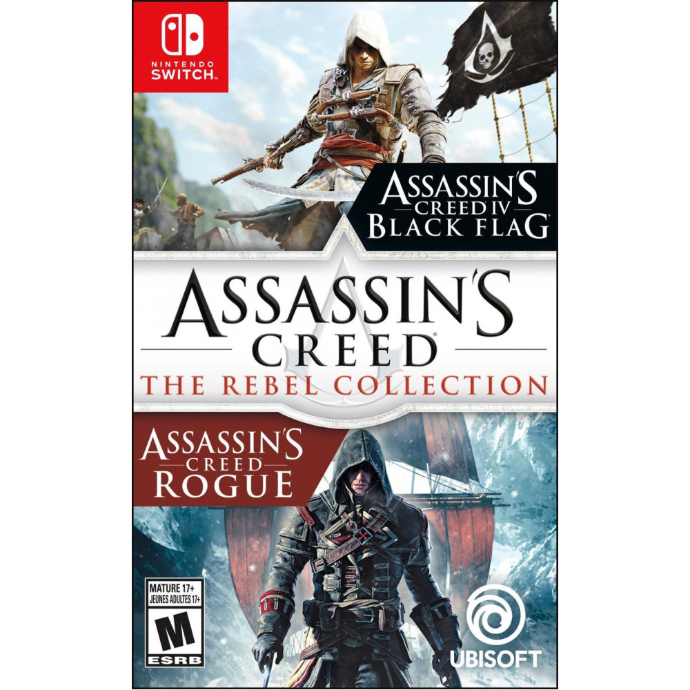 Assassin`s Creed: Мятежники [Nintendo Switch, русская версия] (Б/У)