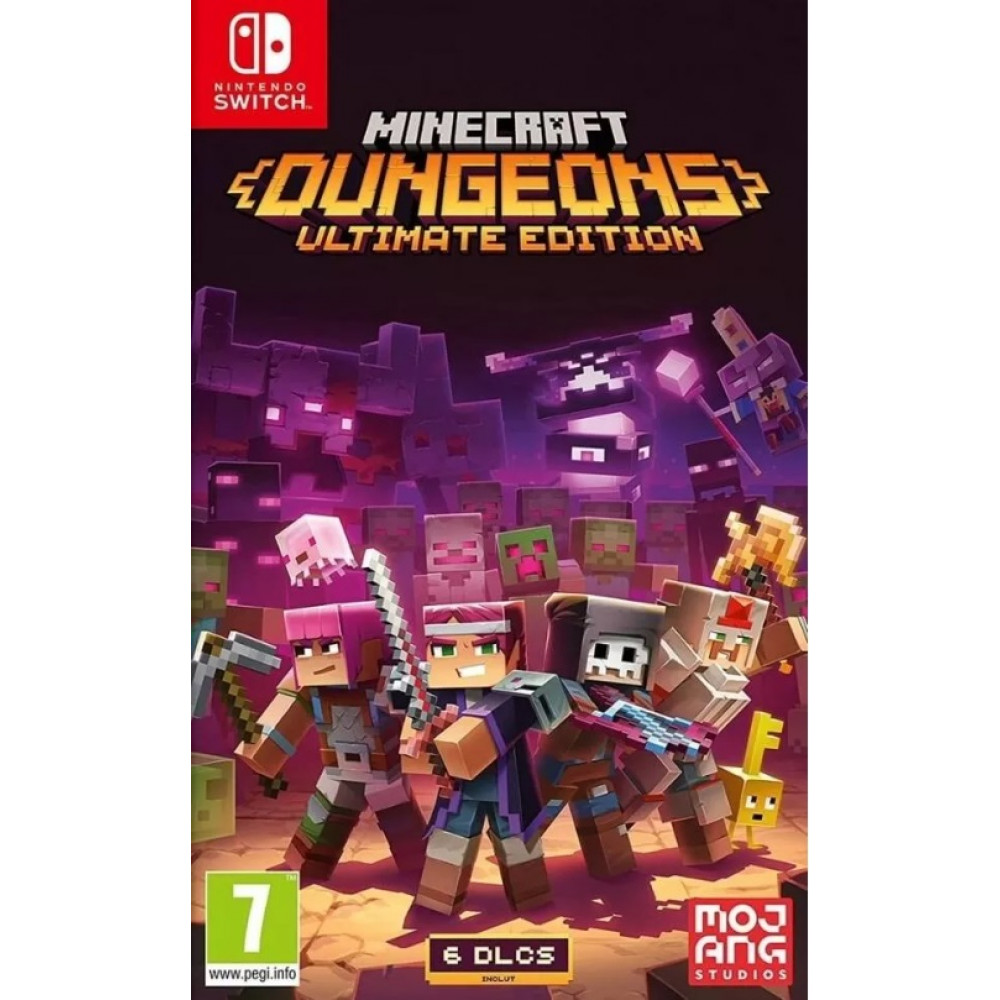 Minecraft Dungeons - Ultimate Edition [Nintendo Switch, русские субтитры]