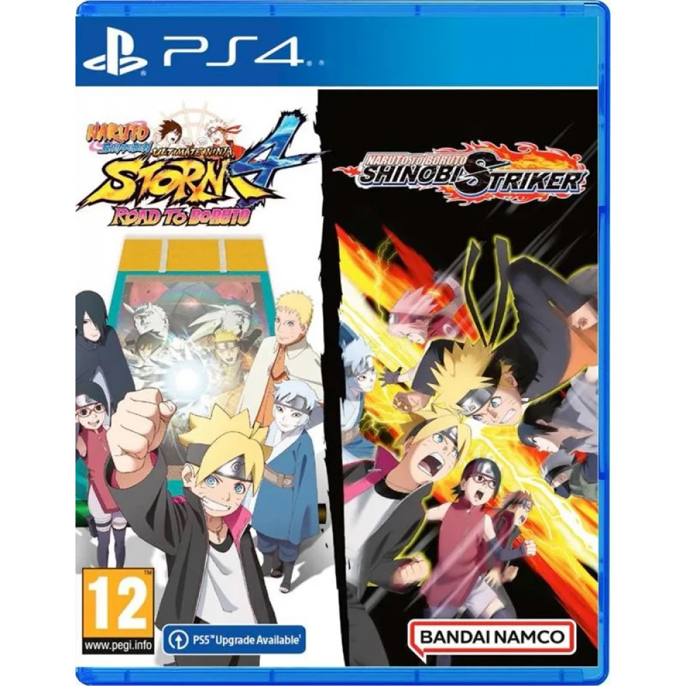 NARUTO SHIPPUDEN: ULTIMATE NINJA STORM 4: ROAD TO BORUTO + SHINOBI STRIKER [PS4, русские субтитры]