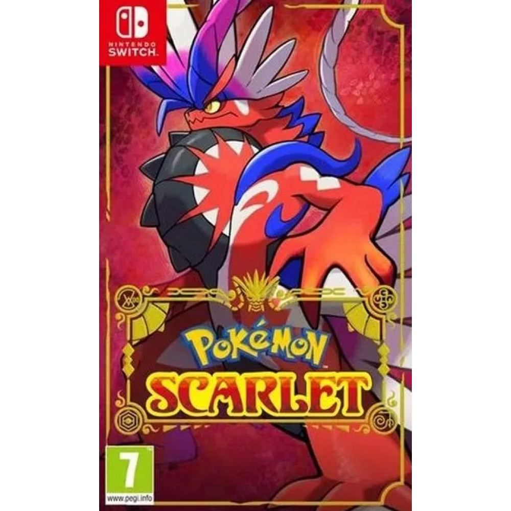 Pokemon Scarlet [Nintendo Switch, английская версия]