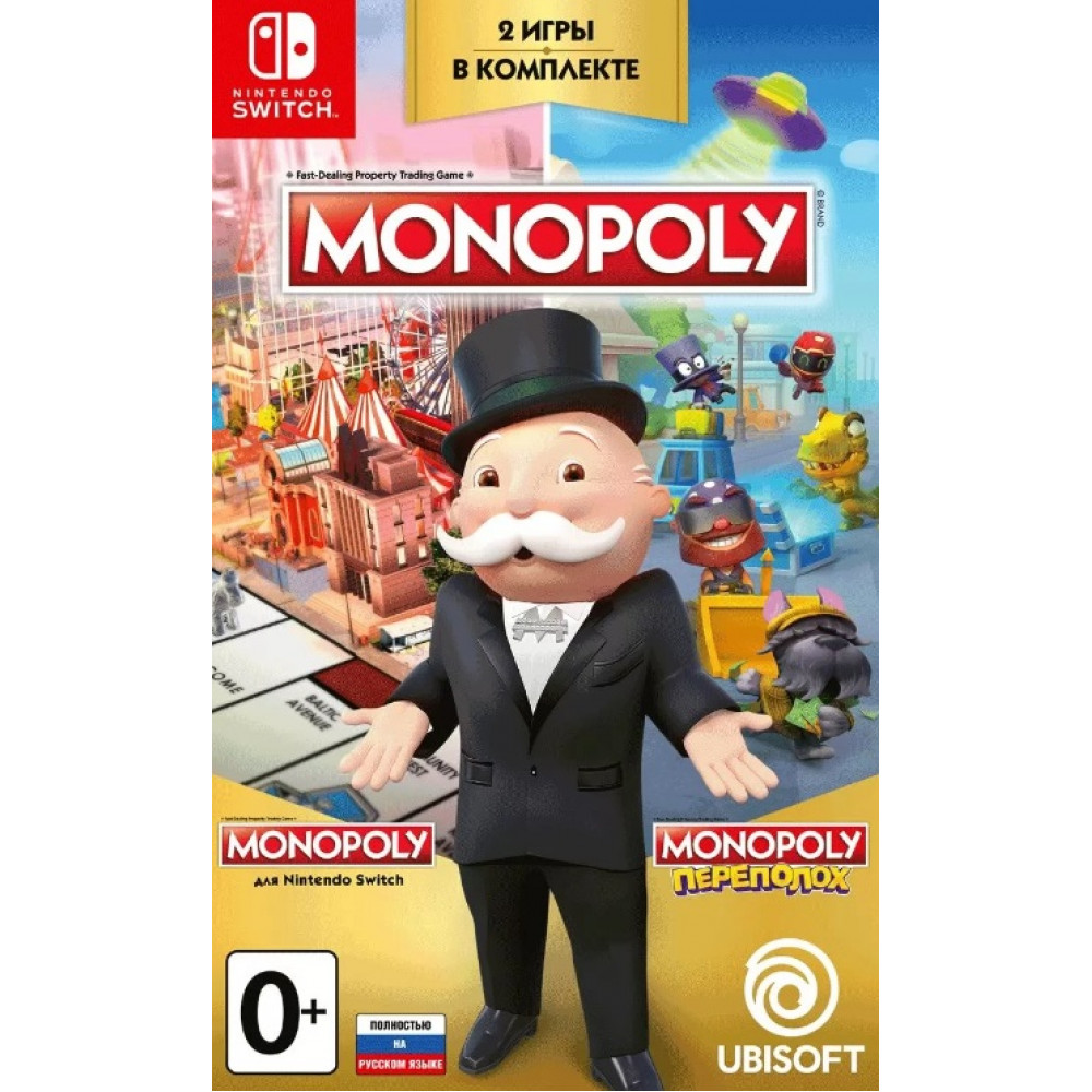 Monopoly + Monopoly Madness [Nintendo Switch, русские субтитры]